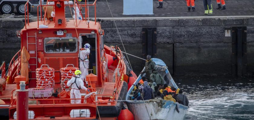 Rescate en alta mar: un fin de semana dramático con 849 migrantes en Canarias