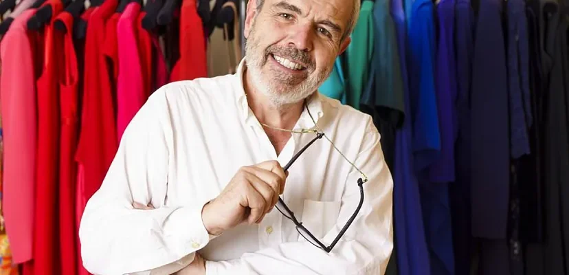 Lorenzo Caprile: el modista que cocina su vida entre vestidos y anécdotas