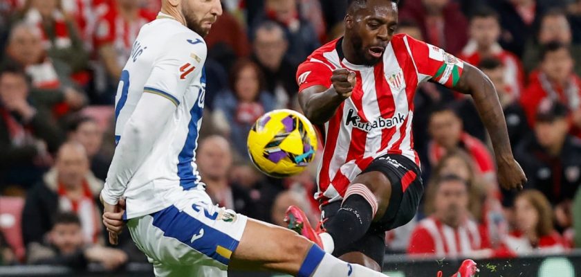 Leganés sorprende en San Mamés: una lucha de titanes en la liga española