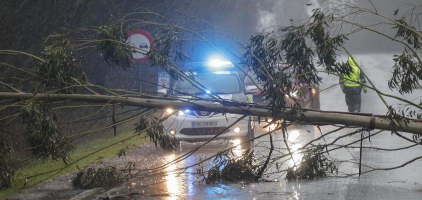 Borrasca 'Herminia': el temporal que azota España y sus efectos colaterales