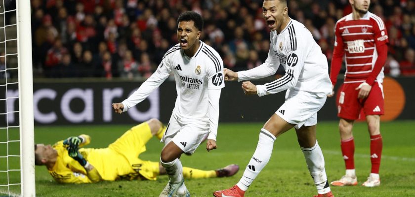 El Real Madrid conquista el Stade du Roudourou: Resumen de la victoria frente al Brest y el futuro en la Champions