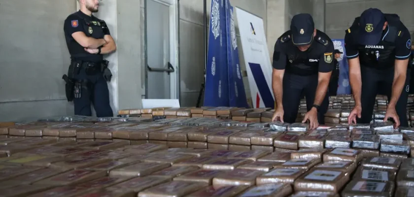 Aumento alarmante de la incautación de cocaína en España: un fenómeno preocupante