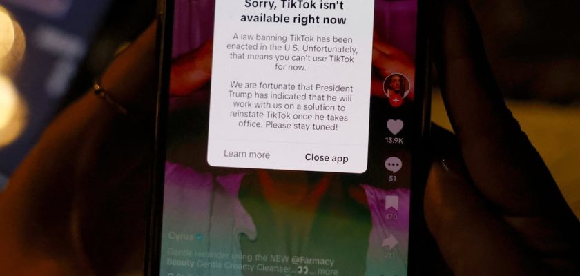 TikTok en crisis: El apagón social y la intervención de Trump que sorprendió a 170 millones de usuarios