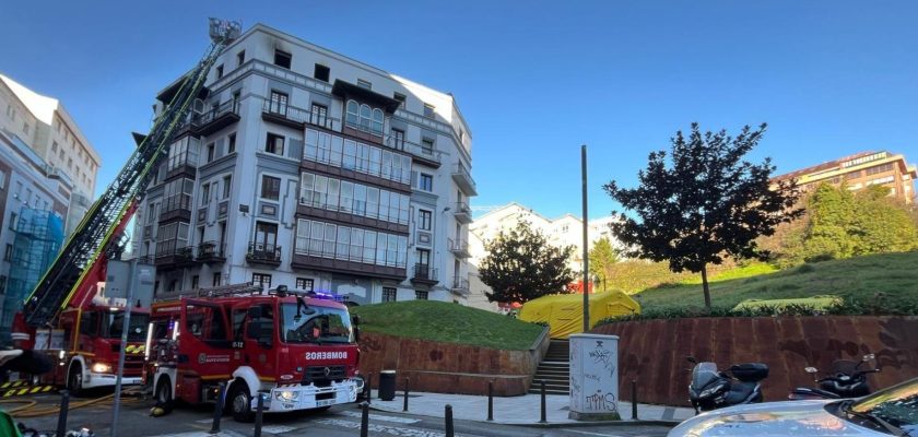 Tragedia en Santander: incendio devasta un edificio y deja dos muertos