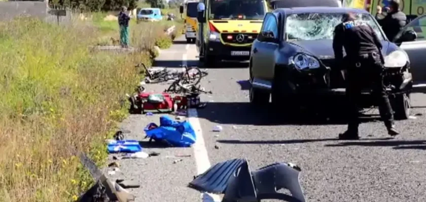 Accidente en Mallorca: siete ciclistas de la selección alemana en estado menos grave tras ser atropellados