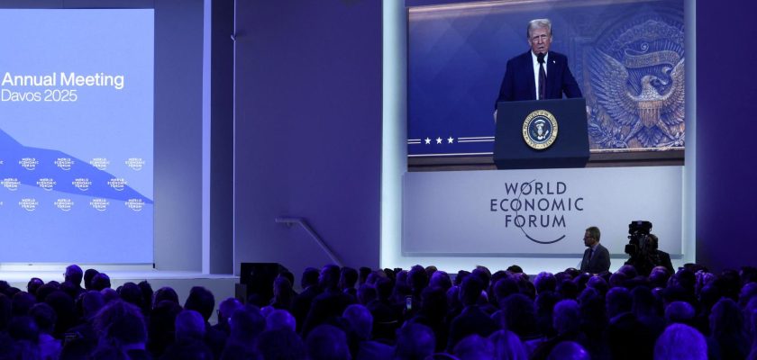 Donald Trump en Davos: el impacto del petróleo, la guerra en Ucrania y el futuro de la economía global