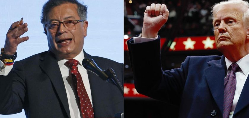 Gustavo Petro y Donald Trump: Un choque diplomático que sacude las relaciones entre Colombia y Estados Unidos