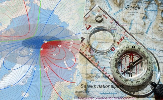 La danza del polo norte magnético: lo que el nuevo modelo nos revela sobre nuestro planeta