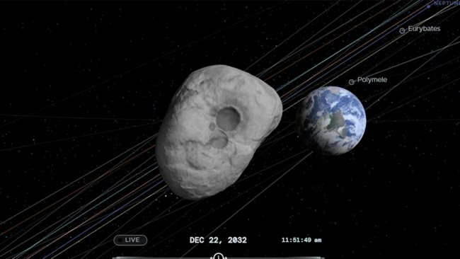 El asteroide 2024 YR4: el nuevo reto espacial de la NASA y los mitos de la extinción