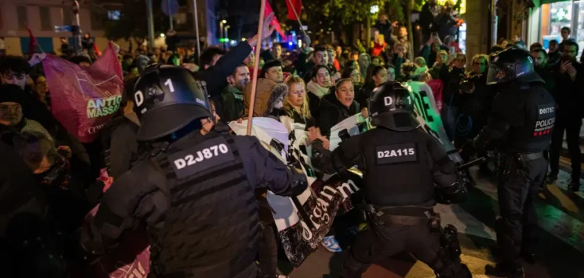 La lucha por el espacio: Protestas y desalojo de la Antiga Massana en Barcelona