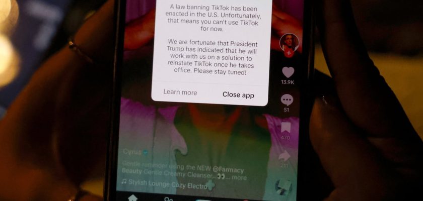 TikTok y la controversia de su apagón en EE. UU.: ¿Un adiós temporal o el fin de la era?