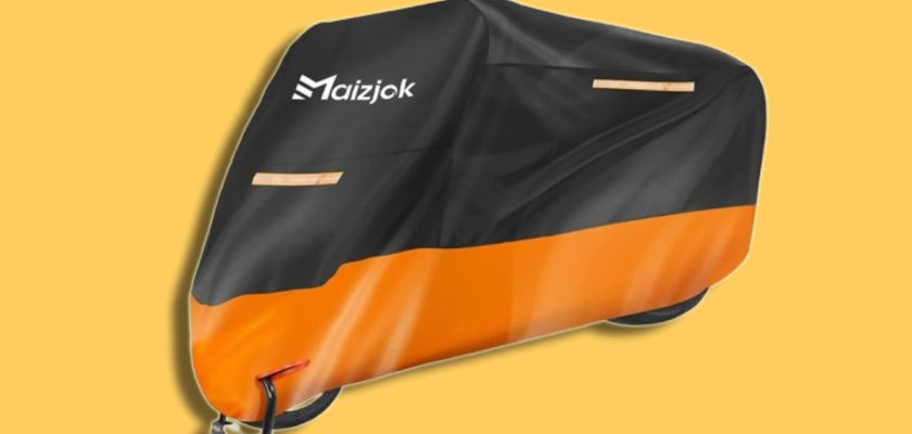 Cómo cuidar tu moto en tiempos de lluvia y sol: funda impermeable Maizjok