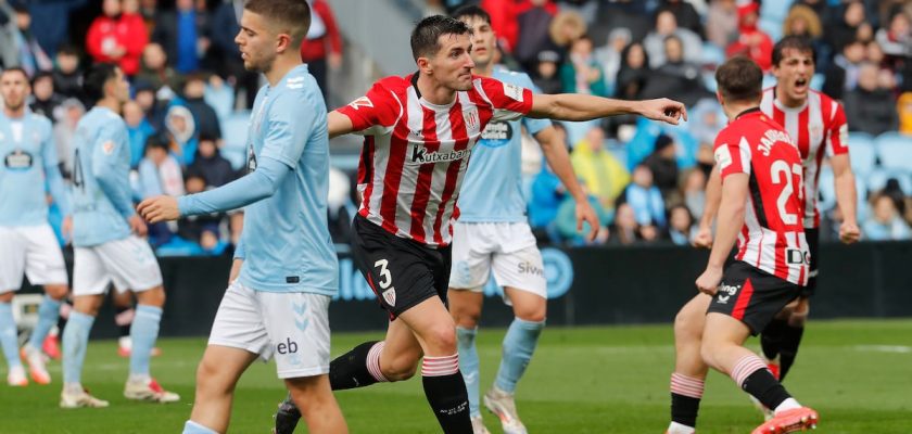 Lenguaje futbolístico: la batalla del césped entre athletic y celta en una tarde de lluvia en vigo