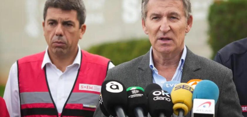 Alberto Núñez Feijóo visita la Comunitat Valenciana tras las riadas de octubre: Un análisis crítico