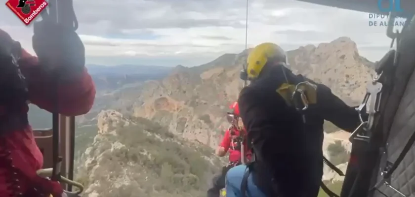 Rescate en la montaña Maigmó y la importancia de la seguridad en invierno