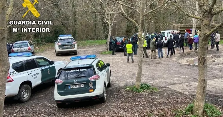 Coordinación y esfuerzo comunitario en la búsqueda de una mujer desaparecida en orbaneja