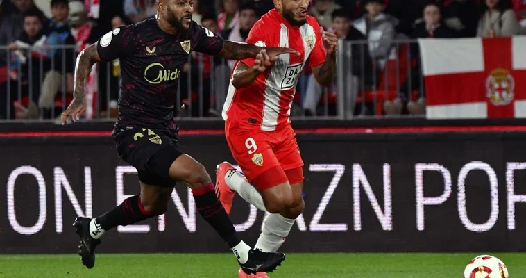 El Sevilla FC sucumbe ante el Almería: una lección de humildad en la Copa del Rey