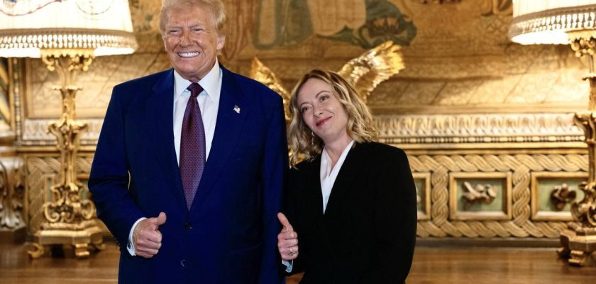 Giorgia Meloni y Donald Trump: Un encuentro sorpresivo que podría redefinir alianzas en 2024