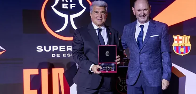 Joan Laporta y la Supercopa de España: emociones a flor de piel y controversias titilantes