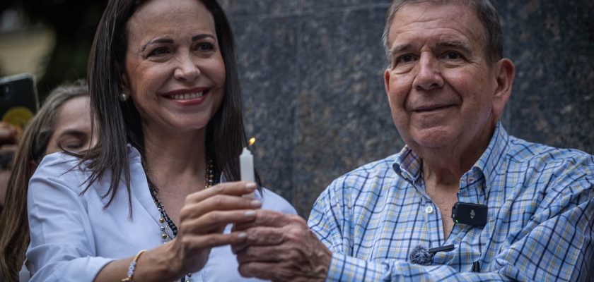 La tumultuosa política venezolana: María Corina Machado y Edmundo González contra Nicolás Maduro