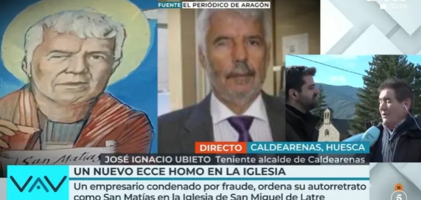 La polémica de Caldearenas: ¿Por qué la comunidad rechaza un autorretrato en la iglesia?