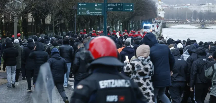 La violencia en el fútbol: un incidente preocupante en san sebastián