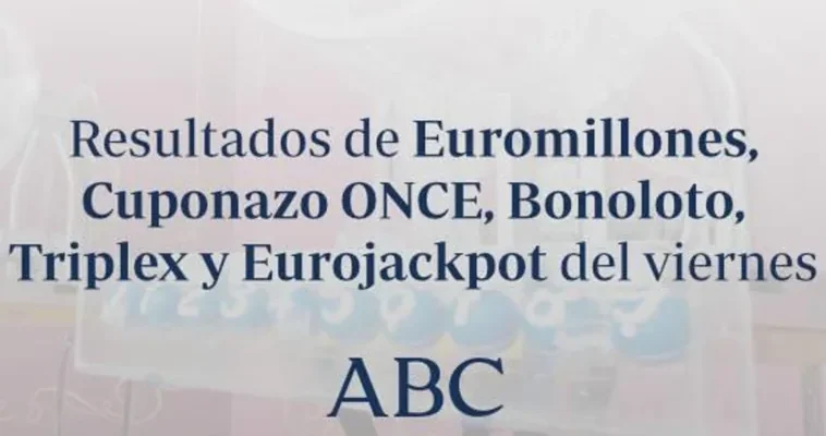 Resultados del sorteo de la Once y otras loterías del 10 de enero de 2025: ¿Estás a punto de cambiar tu vida?