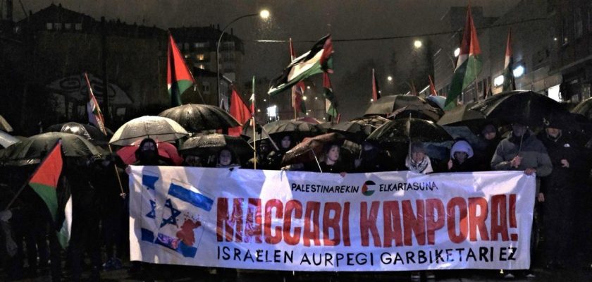 El tumultuoso partido del Baskonia y el Maccabi: protesta, política y baloncesto en Vitoria