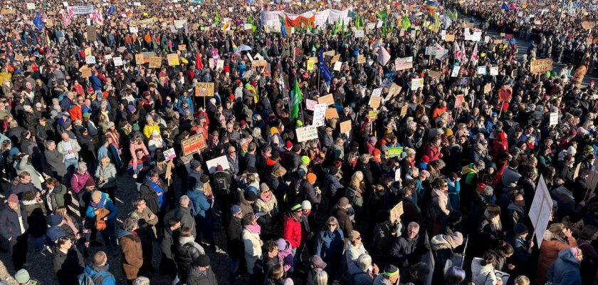 Miles de personas se manifiestan en Alemania: un llamado a la diversidad y la unidad contra la ultraderecha