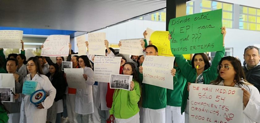 crisis de salud en el hospital universitario de toledo: trabajadores exigen medidas urgentes ante intoxicación