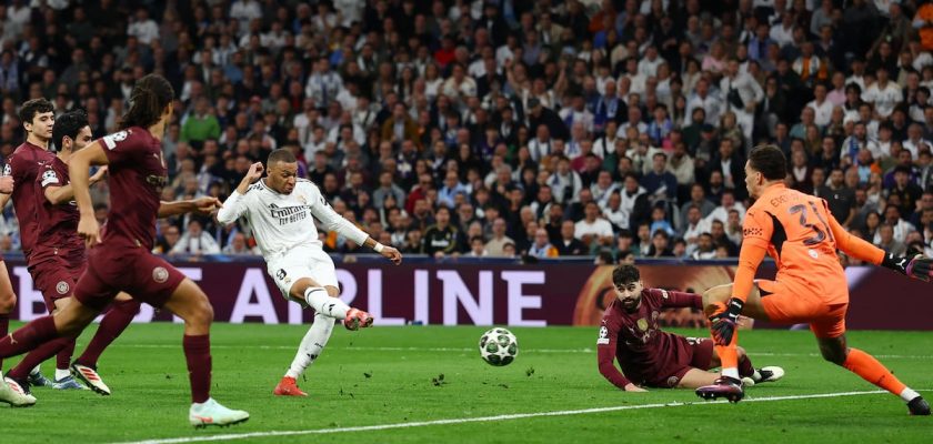 la sorprendente remontada del real madrid en la champions: un toque de magia de mbappé y ancelotti