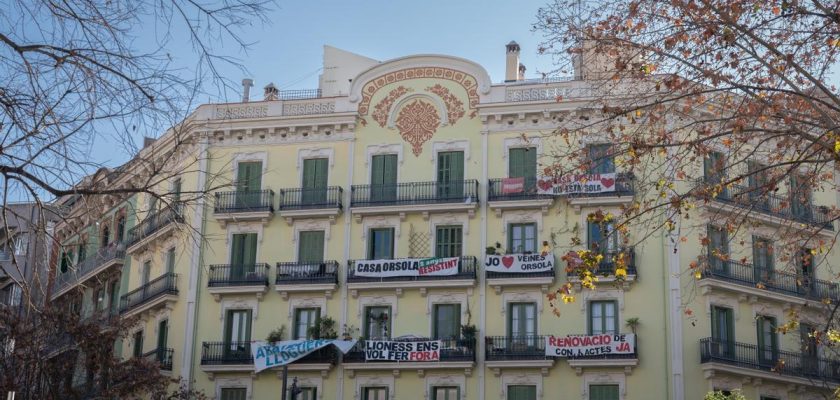 Desahucios en Barcelona: el caso de Josep y la lucha por la Casa Orsola