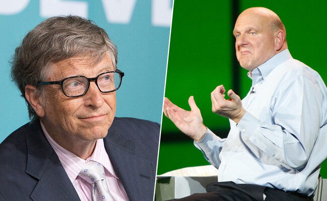 La increíble historia de amistad y negocios entre bill gates y steve ballmer