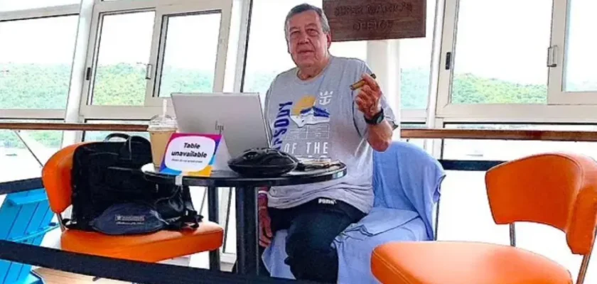 La vida en el océano: el inusual estilo de vida de Mario Salcedo en cruceros