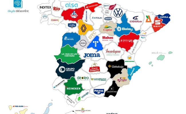 El mapa económico de España: radiografía de las empresas más relevantes por provincia