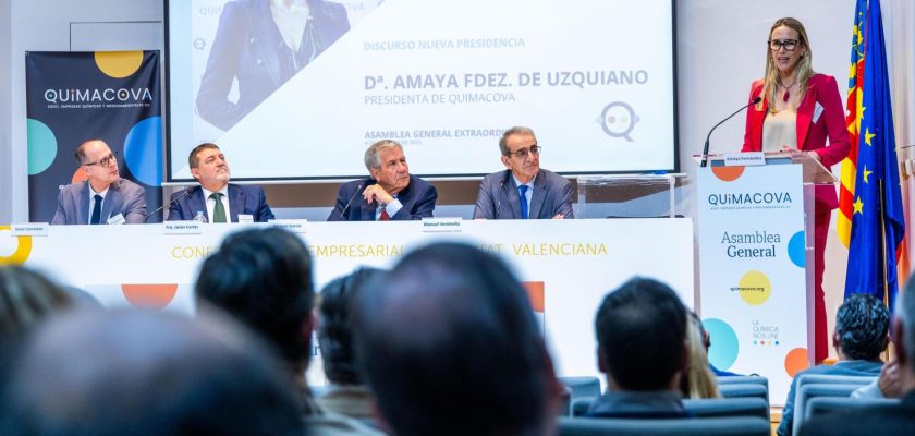 Amaya Fernández asume la presidencia de QUIMACOVA: Un nuevo liderazgo ante retos emergentes