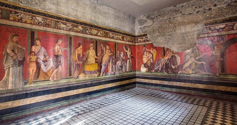 El redescubrimiento de Pompeya: un fresco dionisíaco que revive la historia antigua