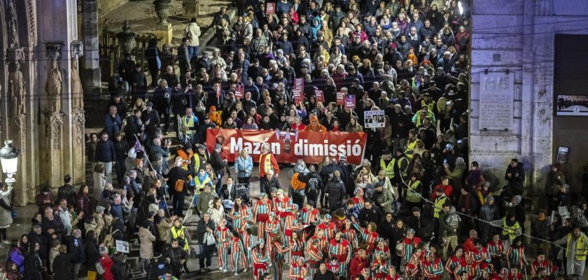 La indignación colectiva tras la DANA: marchas, promesas rotas y la lucha por la justicia