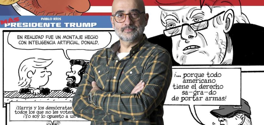 La sátira política en tiempos de Trump: reflexiones de Pablo Ríos sobre su nueva obra