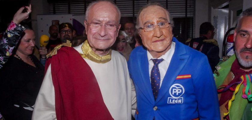 Pepe León y el carnaval de Málaga: el insólito encuentro que se hizo viral