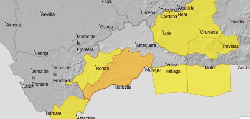 Fuertes lluvias en Málaga: qué esperar y cómo prepararse para el mal tiempo