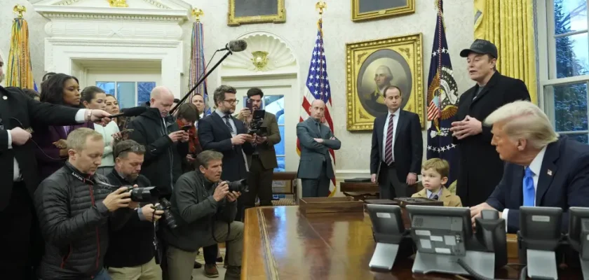 Revolución en la sala de prensa: la Casa Blanca y su conflicto con AP sobre el golfo de América