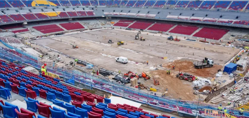 El renovado Camp Nou: obras, avances y la espera de los fanáticos del FC Barcelona