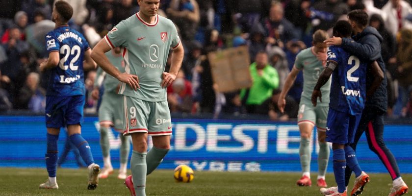 Getafe da la sorpresa y desafía al Atlético de Madrid: un partido para recordar