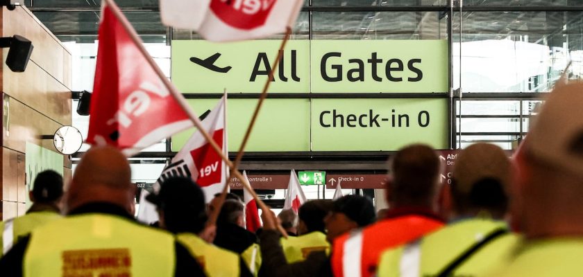 Alemania se paraliza por una huelga de aeropuertos: el impacto en la movilidad y la economía