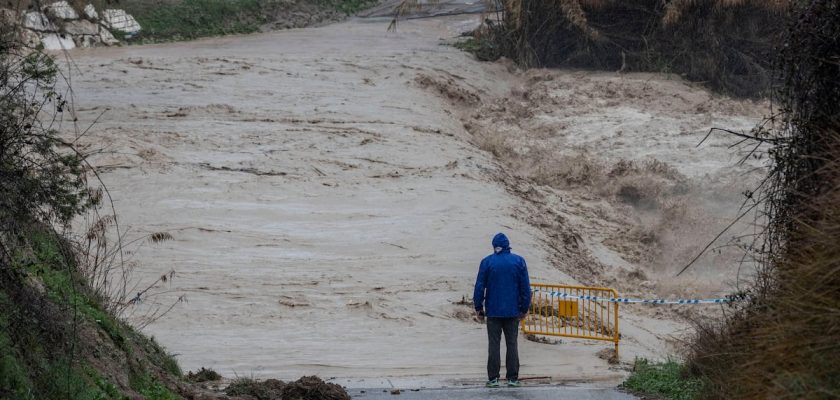 El potente paso de la borrasca jana: lluvias, viento y nieve en toda España