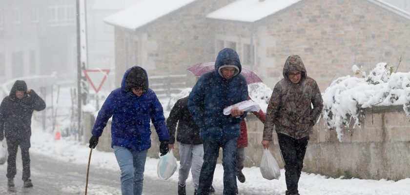 El desconcertante fenómeno meteorológico en España: Desbordamientos y nevadas extremas