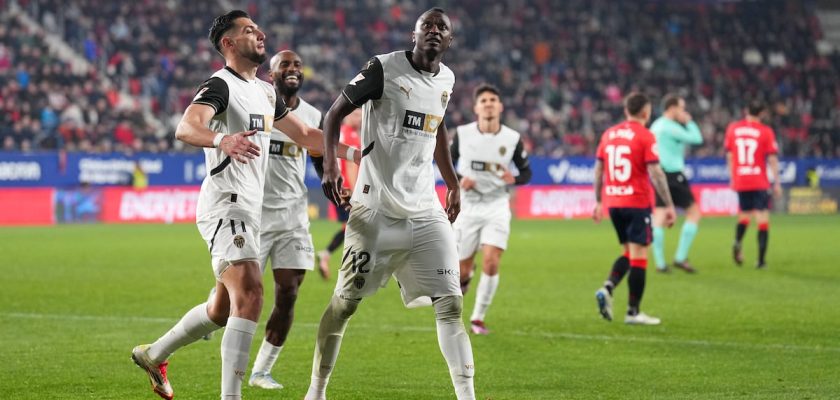 Osasuna y Valencia: un partido de locura en el corazón de La Liga