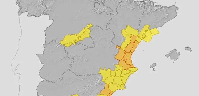 La comunidad valenciana y el temporal: preparativos y realidades de la lluvia intensa en 2023