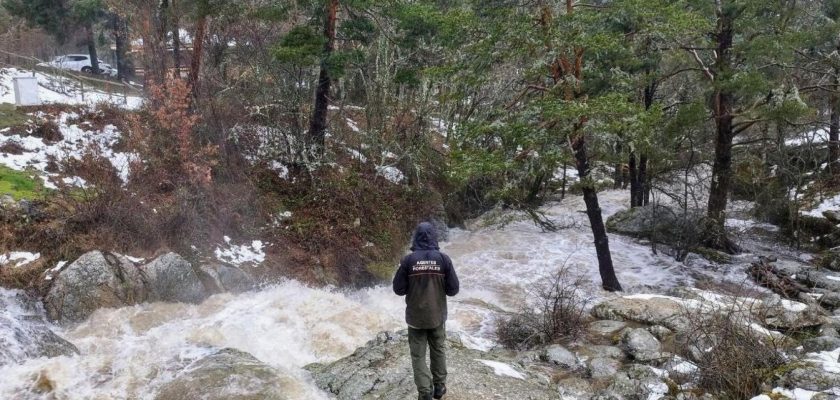 Nueva borrasca azota la Sierra de Madrid: todo lo que necesitas saber sobre el aviso amarillo por nieve y lluvias